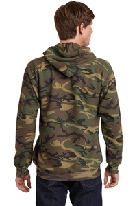 PC78HC - Port & Company Core Fleece Camo Pullover Hooded Sweatshirt