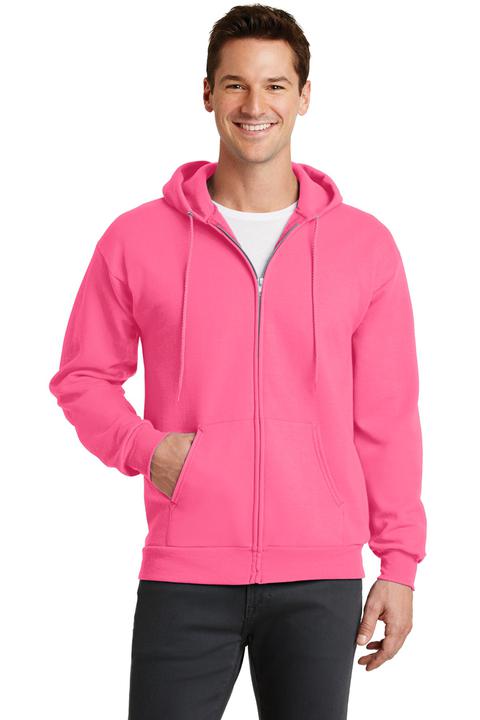 PC78ZH - Port & Company - Core Fleece Full-Zip Hooded Sweatshirt