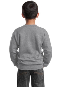 PC90Y - Port & Company - Youth Core Fleece Crewneck Sweatshirt.  PC90Y