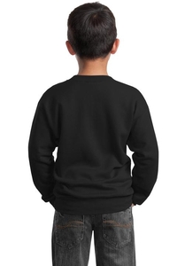 PC90Y - Port & Company - Youth Core Fleece Crewneck Sweatshirt.  PC90Y