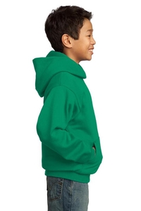 PC90YH - Port & Company - Youth Core Fleece Pullover Hooded Sweatshirt.  PC90YH