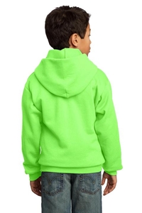 PC90YH - Port & Company - Youth Core Fleece Pullover Hooded Sweatshirt.  PC90YH