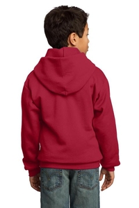 PC90YH - Port & Company - Youth Core Fleece Pullover Hooded Sweatshirt.  PC90YH