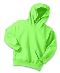 PC90YH - Port & Company - Youth Core Fleece Pullover Hooded Sweatshirt.  PC90YH