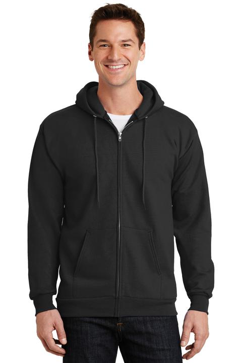 PC90ZH - Port & Company -  Essential Fleece Full-Zip Hooded Sweatshirt.  PC90ZH