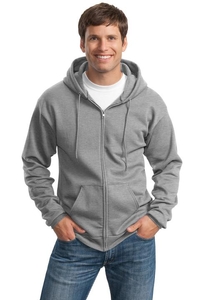 PC90ZHT - Port & Company Tall Essential Fleece Full-Zip Hooded Sweatshirt