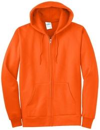 PC90ZHT - Port & Company Tall Essential Fleece Full-Zip Hooded Sweatshirt