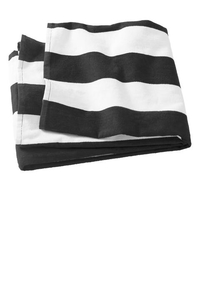 PT43 - Port Authority Cabana Stripe Beach Towel