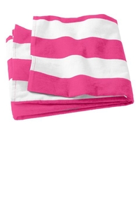 PT43 - Port Authority Cabana Stripe Beach Towel