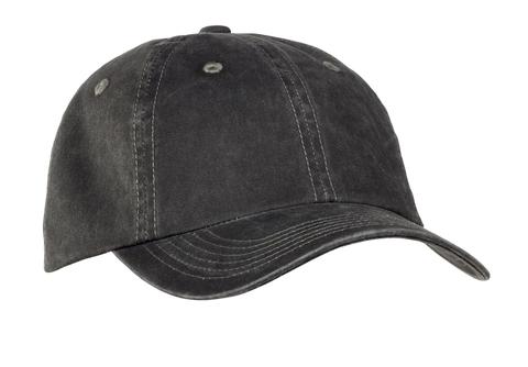 PWU - Port Authority Garment-Washed Cap.  PWU