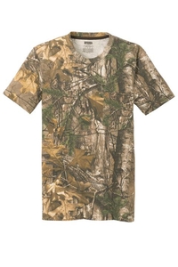 S021R - Russell Outdoors - Realtree Explorer 100% Cotton T-Shirt with Pocket