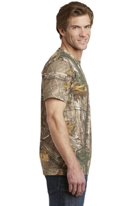 S021R - Russell Outdoors - Realtree Explorer 100% Cotton T-Shirt with Pocket