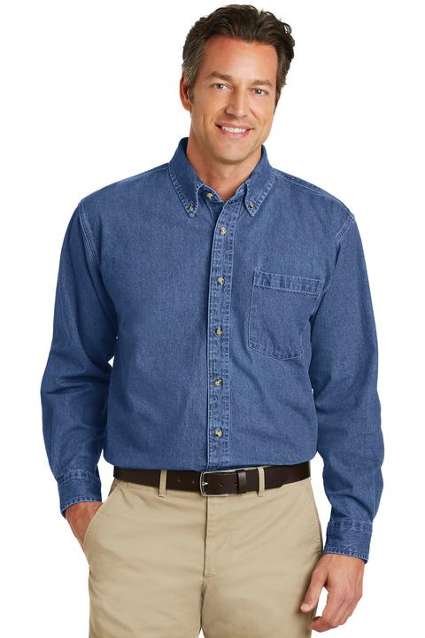 S100 - Port Authority Heavyweight Denim Shirt