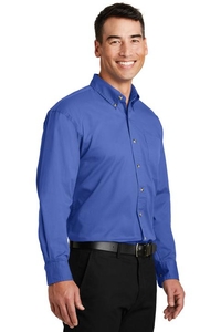 S600T - Port Authority Long Sleeve Twill Shirt.