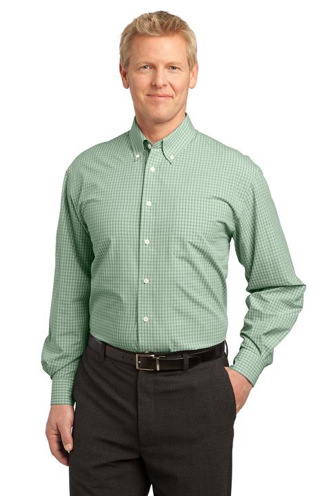 S639 - Port Authority Plaid Pattern Easy Care Shirt