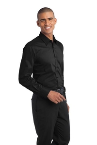 S646 - Port Authority Stretch Poplin Shirt