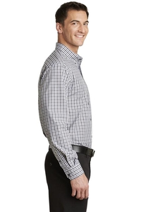 S654 - Port Authority Long Sleeve Gingham Easy Care Shirt