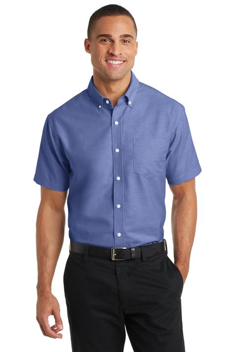 S659 - Port Authority Short Sleeve SuperPro Oxford Shirt