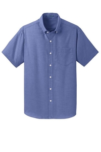 S659 - Port Authority Short Sleeve SuperPro Oxford Shirt