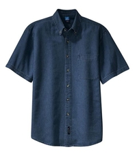 SP11 - Port & Company - Short Sleeve Value Denim Shirt