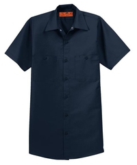 SP24 - Red Kap - Short Sleeve Industrial Work Shirt.  SP24