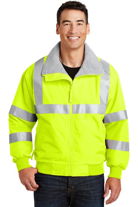 SRJ754 - Port Authority Enhanced Visibility Challenger Jacket with Reflective Taping.  SRJ754