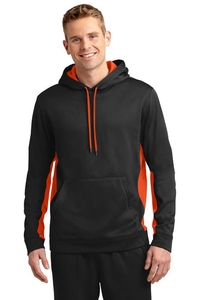 ST235 - Sport-Tek Sport-Wick Fleece Colorblock Hooded Pullover