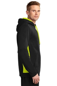 ST235 - Sport-Tek Sport-Wick Fleece Colorblock Hooded Pullover