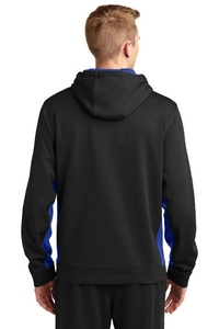 ST235 - Sport-Tek Sport-Wick Fleece Colorblock Hooded Pullover