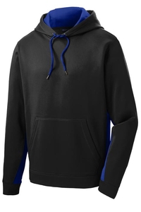 ST235 - Sport-Tek Sport-Wick Fleece Colorblock Hooded Pullover