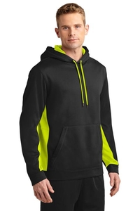 ST235 - Sport-Tek Sport-Wick Fleece Colorblock Hooded Pullover