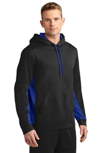 ST235 - Sport-Tek Sport-Wick Fleece Colorblock Hooded Pullover