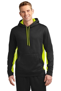 ST235 - Sport-Tek Sport-Wick Fleece Colorblock Hooded Pullover