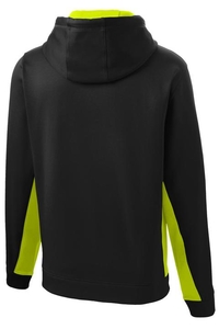 ST235 - Sport-Tek Sport-Wick Fleece Colorblock Hooded Pullover