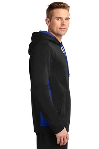 ST235 - Sport-Tek Sport-Wick Fleece Colorblock Hooded Pullover