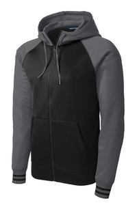 ST236 - Sport-Tek Sport-Wick Varsity Fleece Full-Zip Hooded Jacket