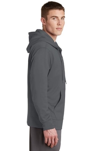 ST238 - Sport-Tek Sport-Wick Fleece Full-Zip Hooded Jacket.  ST238