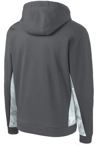 ST239 - Sport-Tek Sport-Wick CamoHex Fleece Colorblock Hooded Pullover