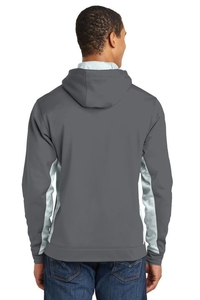 ST239 - Sport-Tek Sport-Wick CamoHex Fleece Colorblock Hooded Pullover