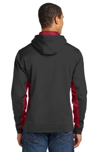 ST239 - Sport-Tek Sport-Wick CamoHex Fleece Colorblock Hooded Pullover