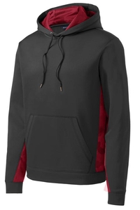 ST239 - Sport-Tek Sport-Wick CamoHex Fleece Colorblock Hooded Pullover