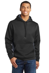 ST239 - Sport-Tek Sport-Wick CamoHex Fleece Colorblock Hooded Pullover