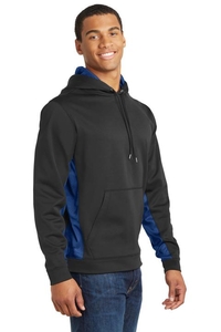 ST239 - Sport-Tek Sport-Wick CamoHex Fleece Colorblock Hooded Pullover