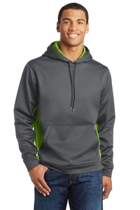 ST239 - Sport-Tek Sport-Wick CamoHex Fleece Colorblock Hooded Pullover