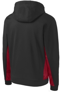 ST239 - Sport-Tek Sport-Wick CamoHex Fleece Colorblock Hooded Pullover