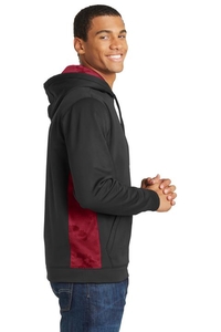 ST239 - Sport-Tek Sport-Wick CamoHex Fleece Colorblock Hooded Pullover