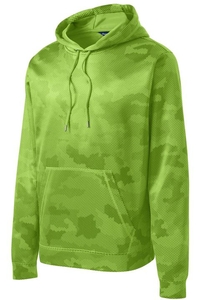 ST240 - Sport-Tek Sport-Wick CamoHex Fleece Hooded Pullover