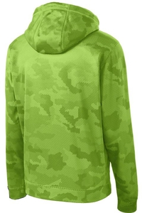 ST240 - Sport-Tek Sport-Wick CamoHex Fleece Hooded Pullover