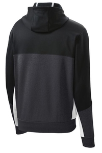 ST245 - Sport-Tek Tech Fleece Colorblock Full-Zip Hooded Jacket