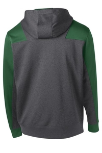 ST249 - Sport-Tek  Tech Fleece Colorblock 1/4-Zip Hooded Sweatshirt